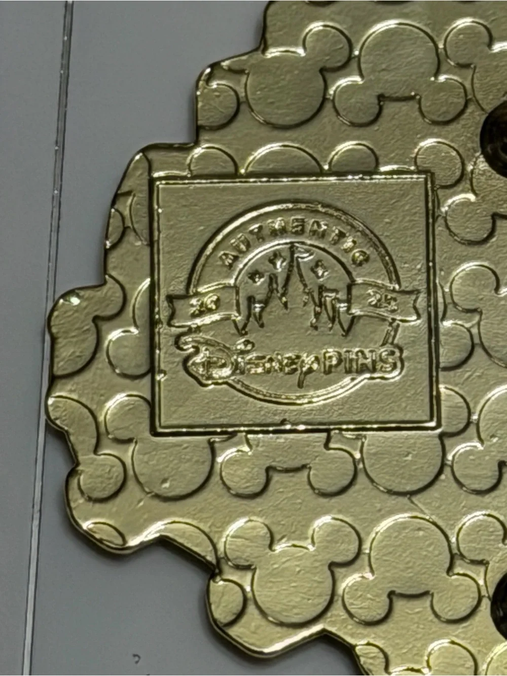 Shanghai Disney Chip and Dale Attraction Series Mine Train Pin 2025
